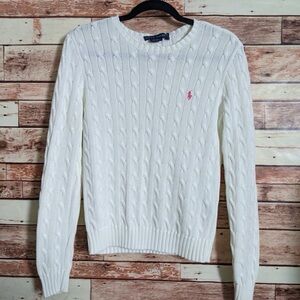 Ralph Lauren Ivory Knit Sweater